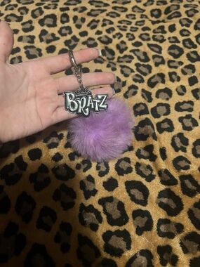 Spencer's Bratz Pom-Pom Keychain
